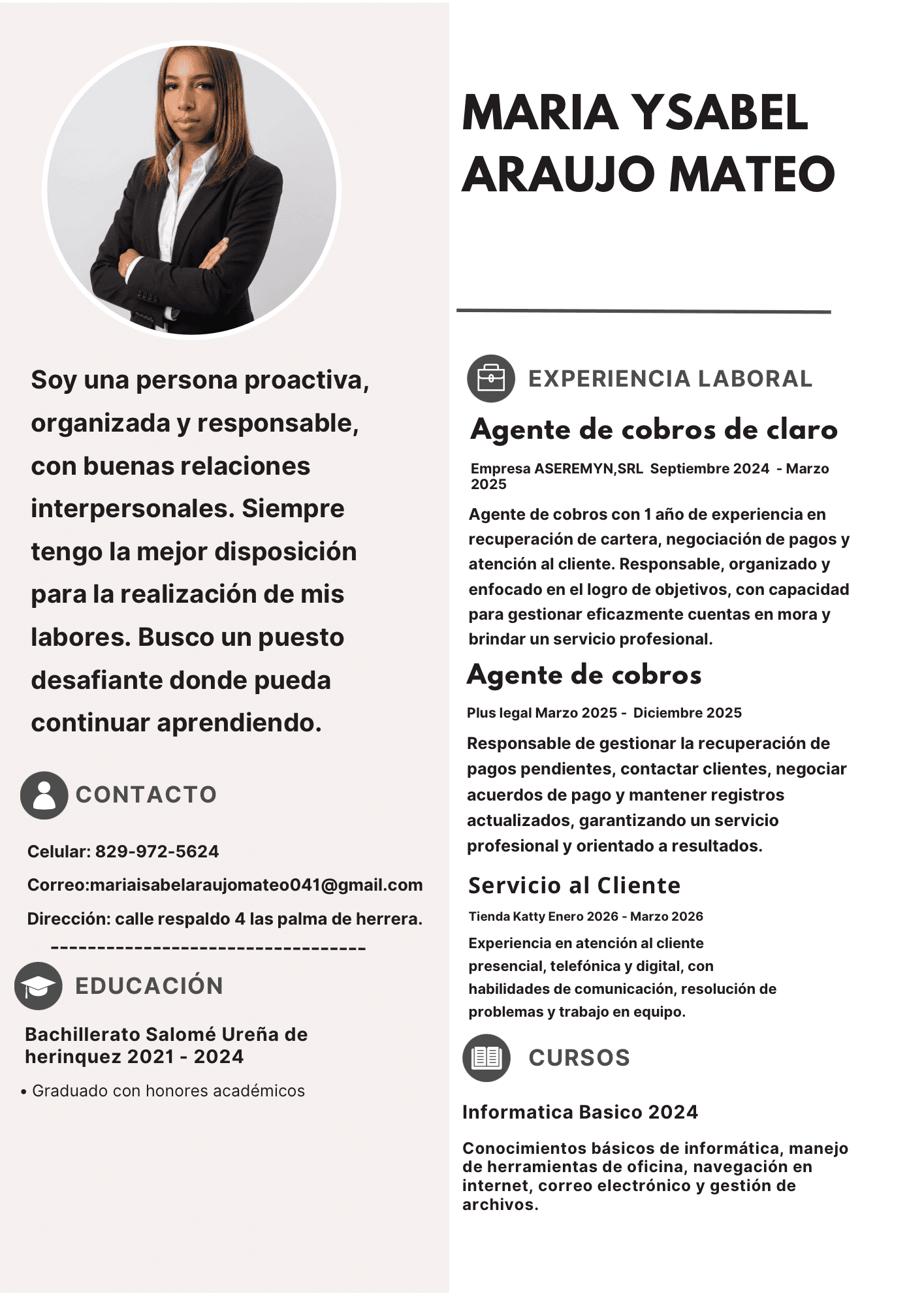 Foto de María Isabel